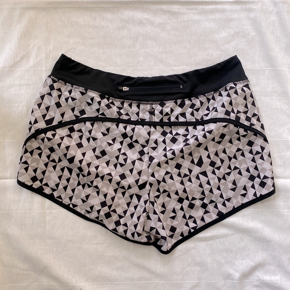 Geometric Running Shorts - Picture 2 of 4